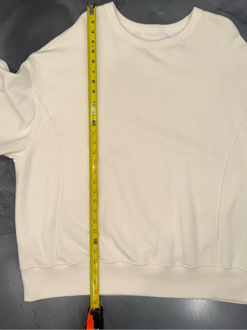 aerie Cream Bandana-Print Oversized Sweatshirt - Picture 10 of 13